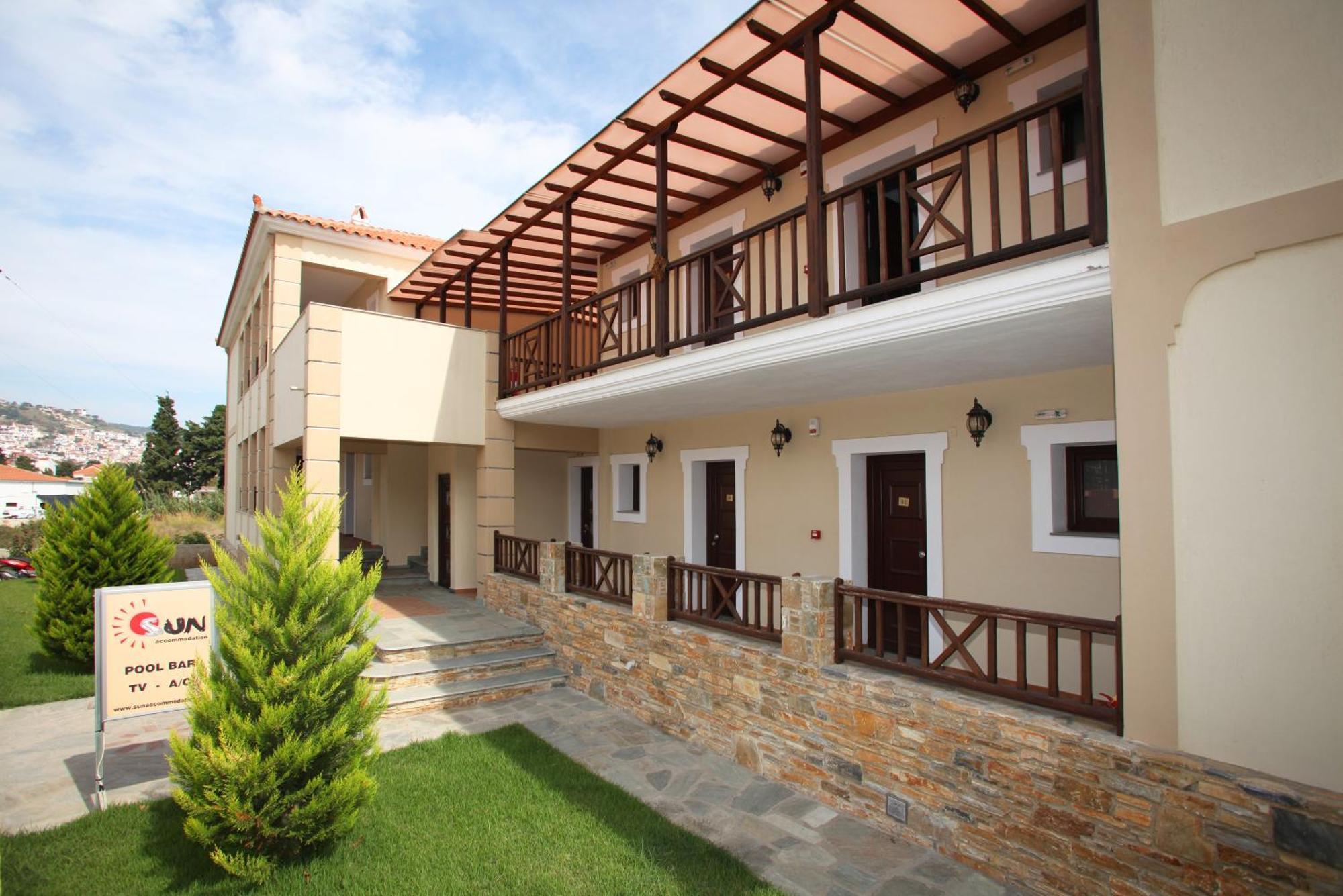Sun Accommodation سكوبيلوس تاون المظهر الخارجي الصورة