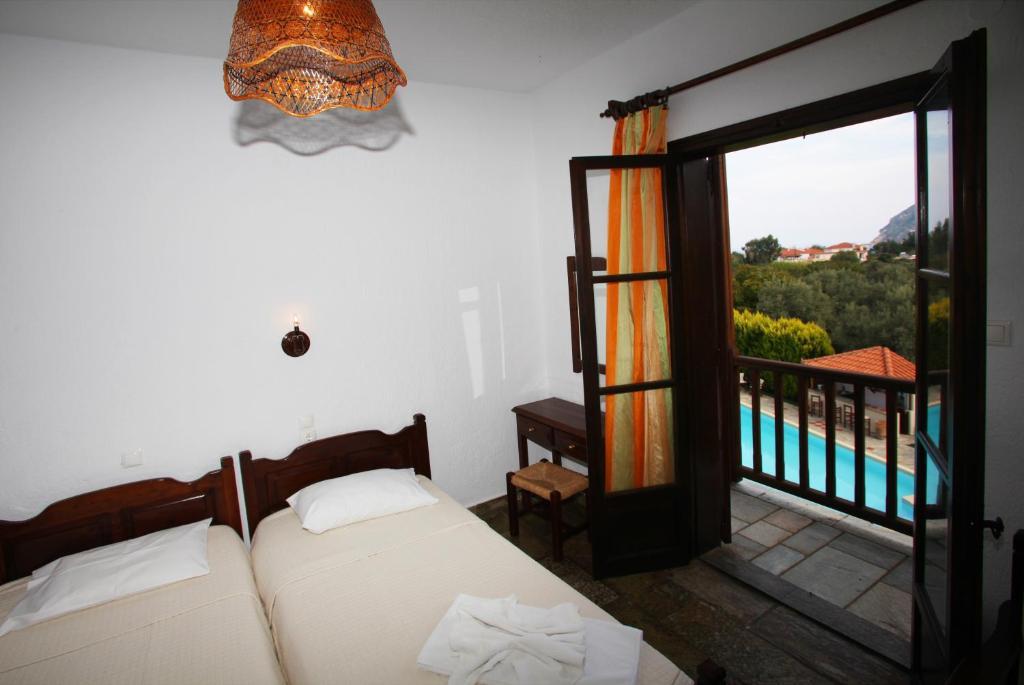 Sun Accommodation سكوبيلوس تاون المظهر الخارجي الصورة